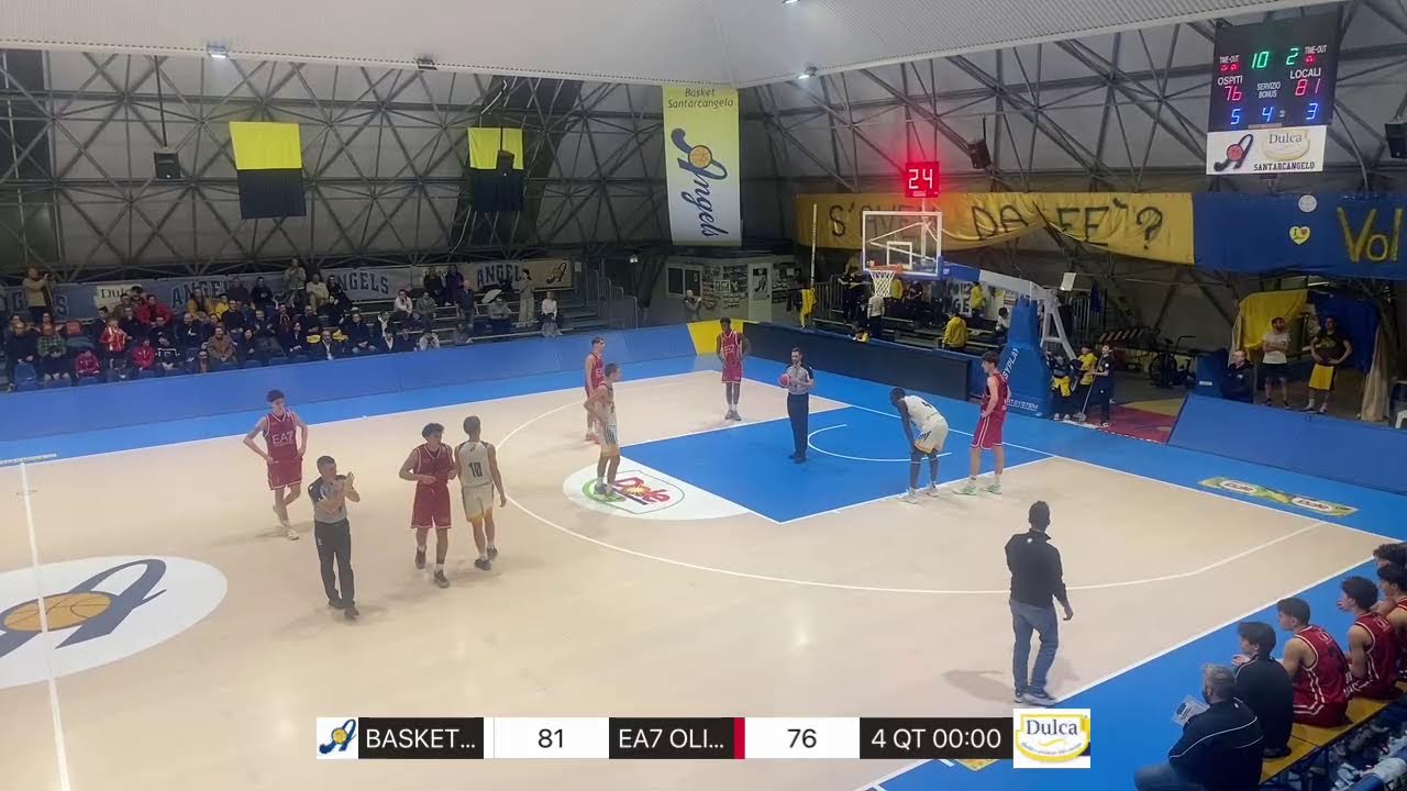U19Ecc - 2a Fase - Giornata 2 Andata
BASKET SANTARCANG VS EA7 OLIMPIA MILANO