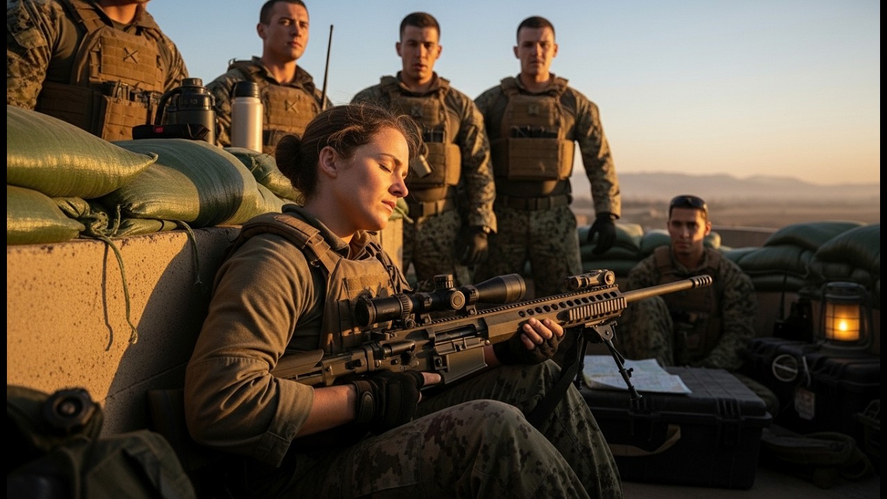She Slept with Her Sniper Rifle in Hand — Team Thought She Was Crazy, Until Morning Proved Her Right