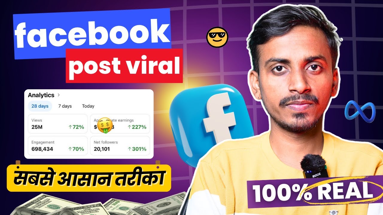 🔥 Facebook Post Viral Kaise Kare | Content Monetization Earning 2025