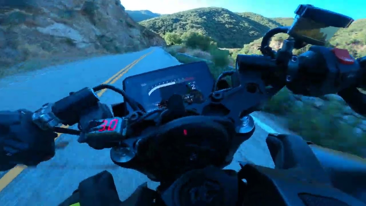 Dawn Patrol on 2024 MT-09