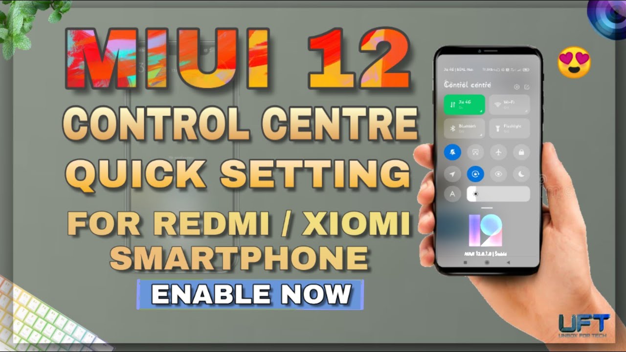 MIUI 12 NEW NOTIFICATION BAR || ENABLE QUICK SETTING || In all Redmi/XIOMI Device || full in HINDI||
