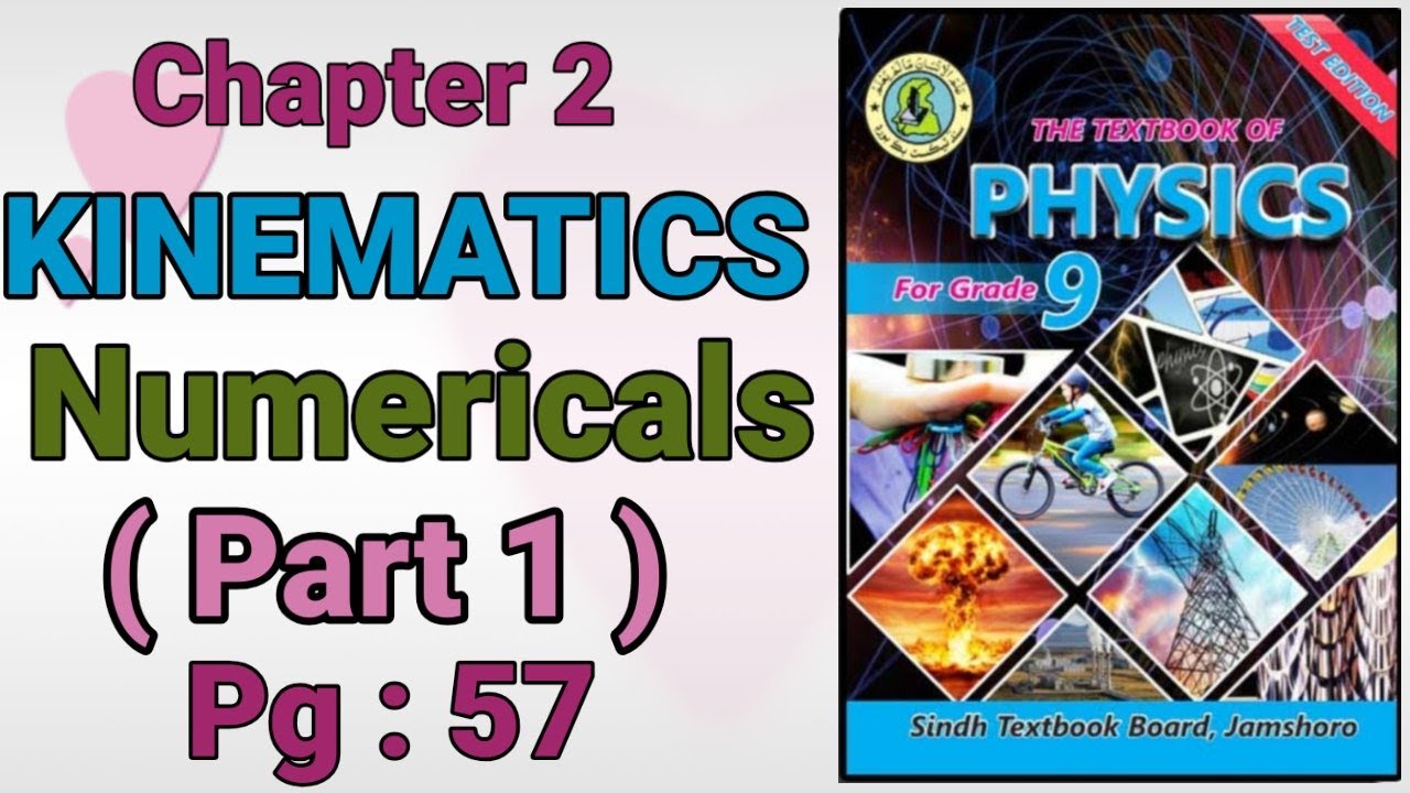 New Book Class 9 |Physics Numerical| Part 1,Chapter 2  Sindh Text Book Board by Physics Plus