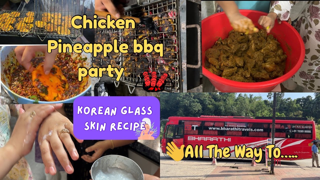 ಟೂರ್ ಪೊಂಡೊ 🚌🥳  ಟಿಕ್ಕ ಪಾರ್ಟಿ ವ್ಲಾಗ್ 🎊🍗 