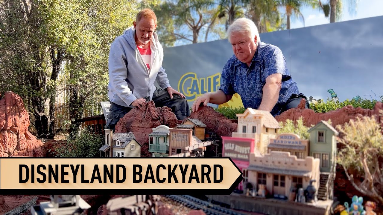 Architect builds amazing mini Disneyland in his backyard and shares it with rabid Disney fans