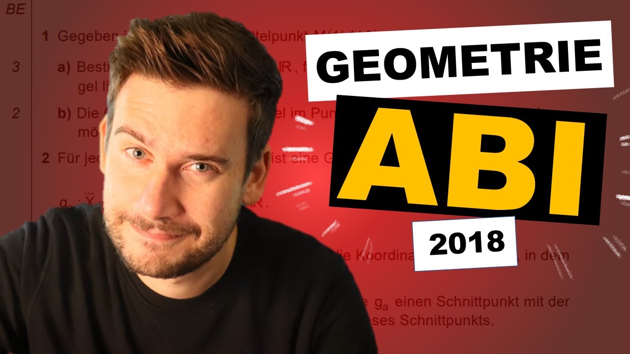 RECHENSESSION: GEOMETRIE 2018 (ohne Hilfsmittel) | HOW TO MATHE ABI 2022