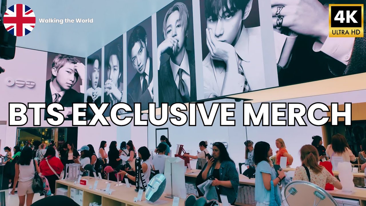 BTS POP-UP London 🇬🇧 ARIRANG 2026 Exclusives | OFFICIAL Merch Store Tour [4K]
