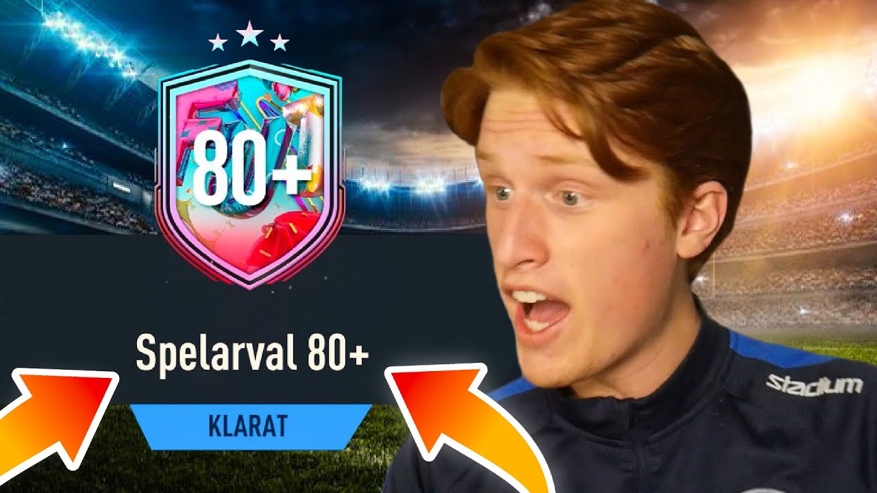 F&Aring;R EN SPELARE V&Auml;RD 600K I 80+ SPELARVALET!! | FIFA 23 SVENSKA