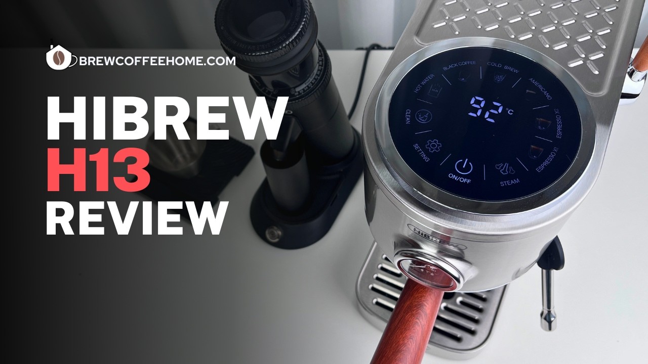 HIBREW H13 Espresso Machine Review | Dual Thermoblocks, Touch Screen, One-touch Americano & Coffee
