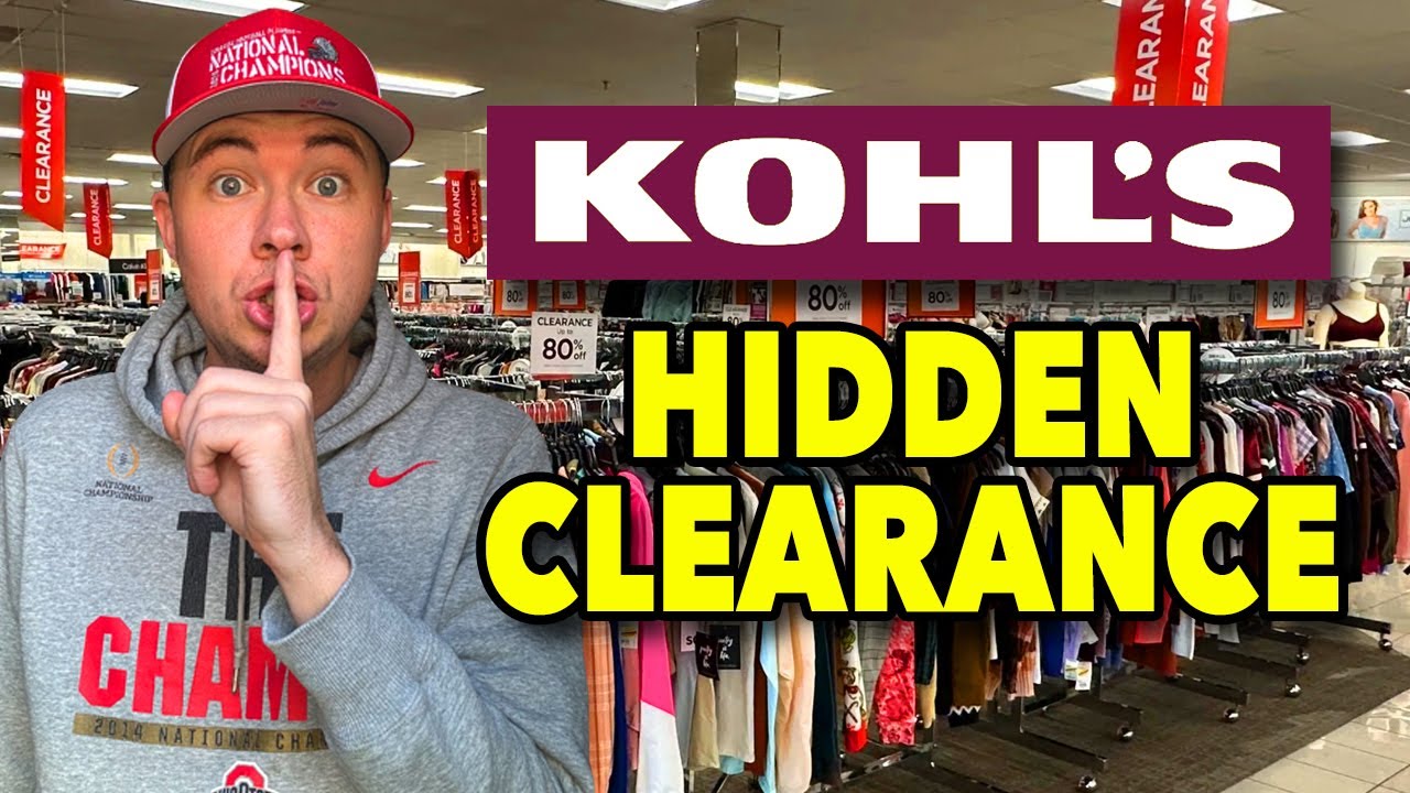 Legally Robbing Kohl's EXTRA 50% OFF Clearance Event | Retail Arbitrage Haul for eBay