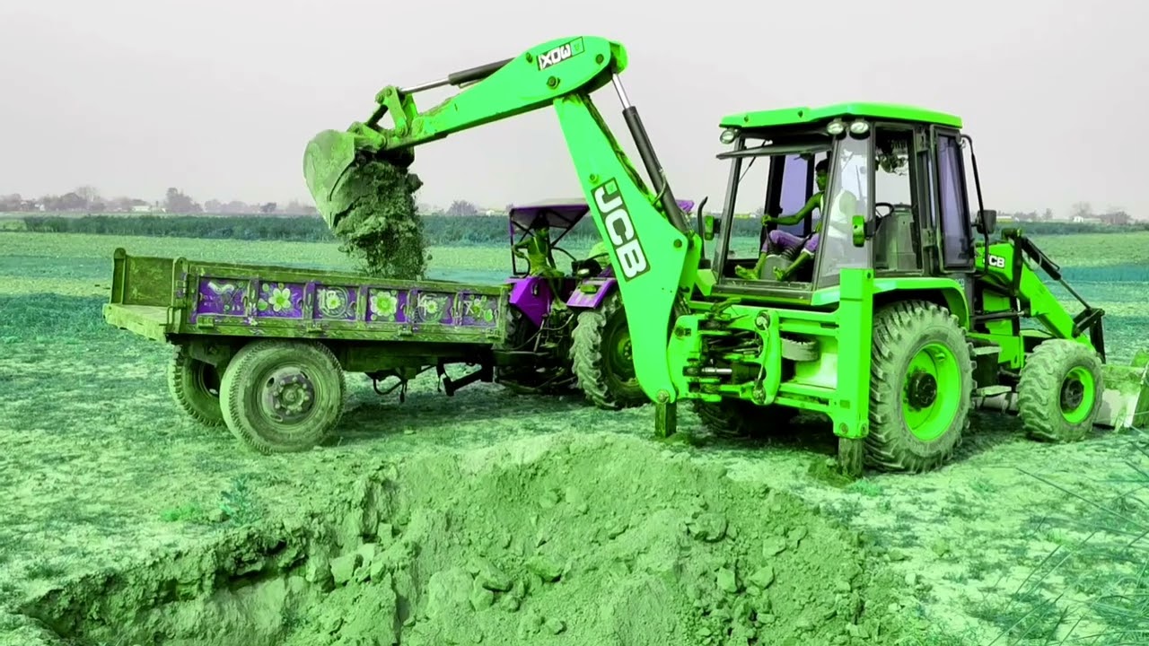 Girin callar  |  JCB 3 DX New jcb # tractor loading  |JCB video #jcbtractor