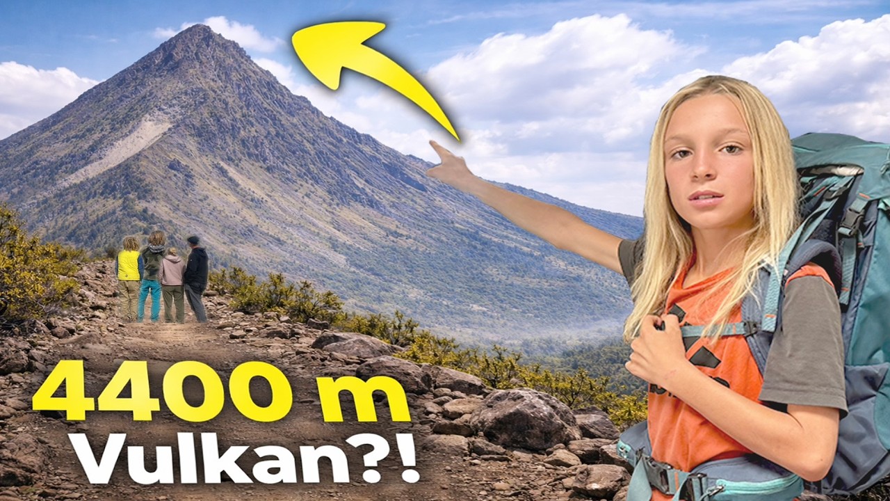Familie vs 4400 m Vulkan –  unser EXTREMSTES Abenteuer 😳🔥