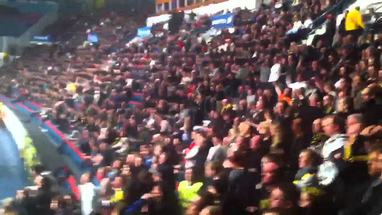 Bajen fans h&auml;r kommer djurg&aring;rn! St&aring;plats mot sittplats...