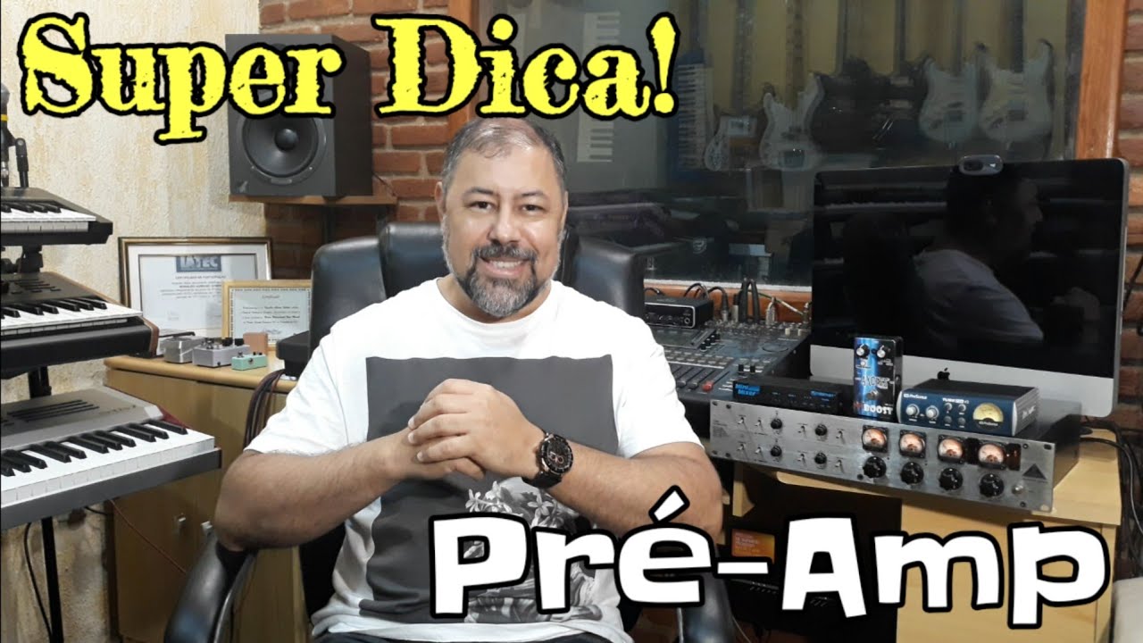 Pré-Amp! #behringert1953 #presonustubeprev2 #axcesshb120 #midimanminimixer