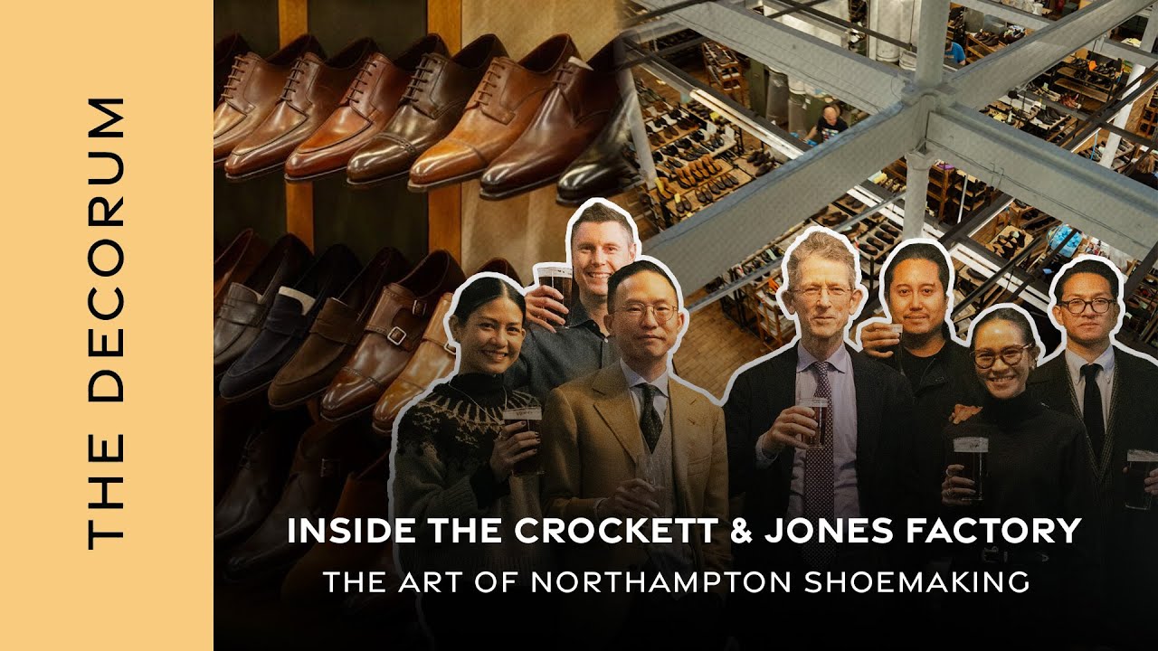 Inside The Crockett & Jones Factory : พาทัวร์โรงงานรองเท้าชื่อดังอย่าง Crockett and Jones