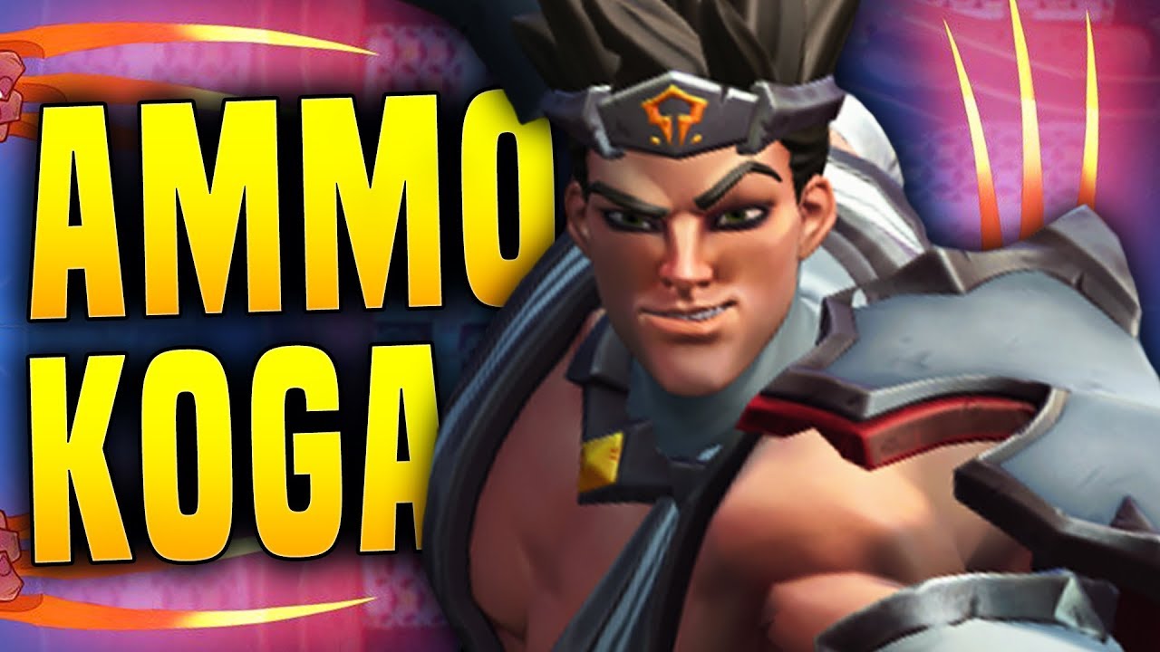 KOGA INFINITE AMMO V2!! | Paladins Koga Gameplay & Build