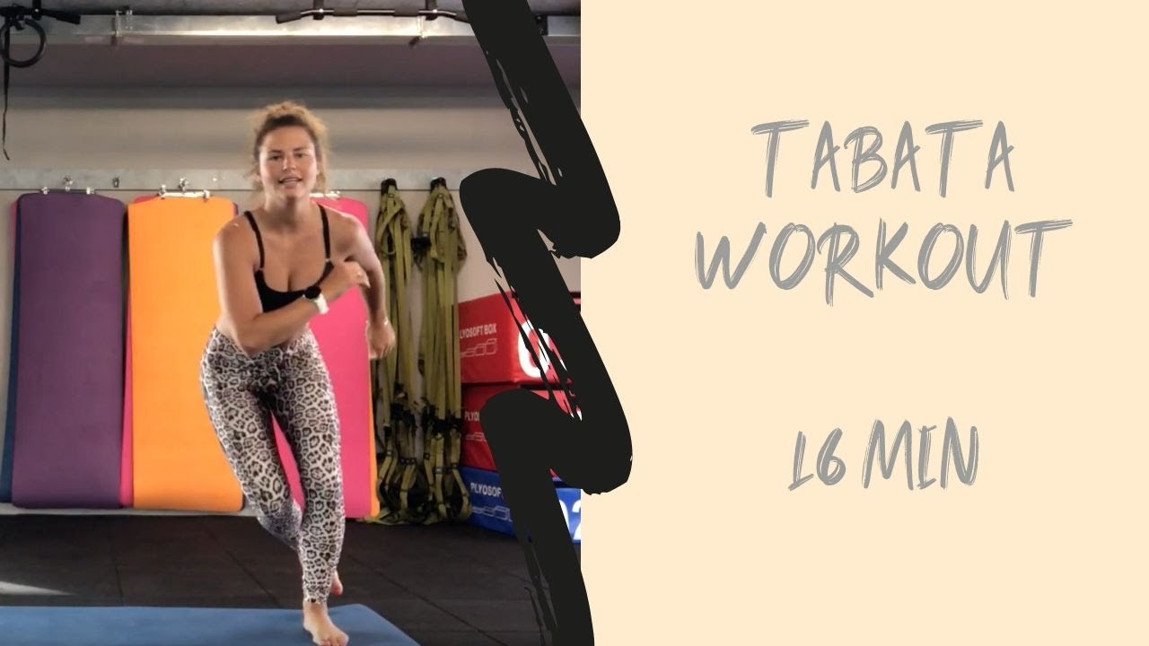 Tabata Workout - Beine/ Po/ Bauch/ Arme/ Rücken Training ohne Geräte