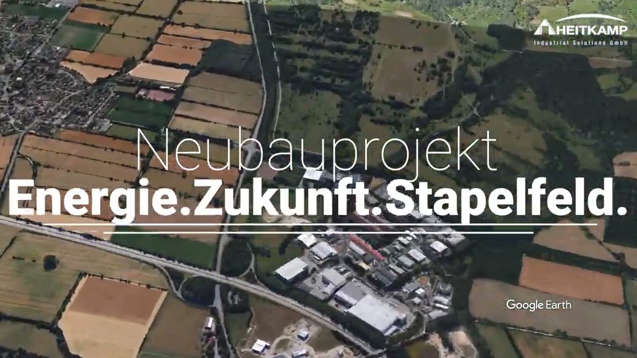 Bauen f&uuml;r die Zukunft - aus der Vogelperspektive - MHKW und KVA Stapelfeld