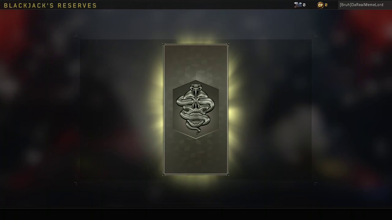 Black Ops 4 Reserve Crates are Shet