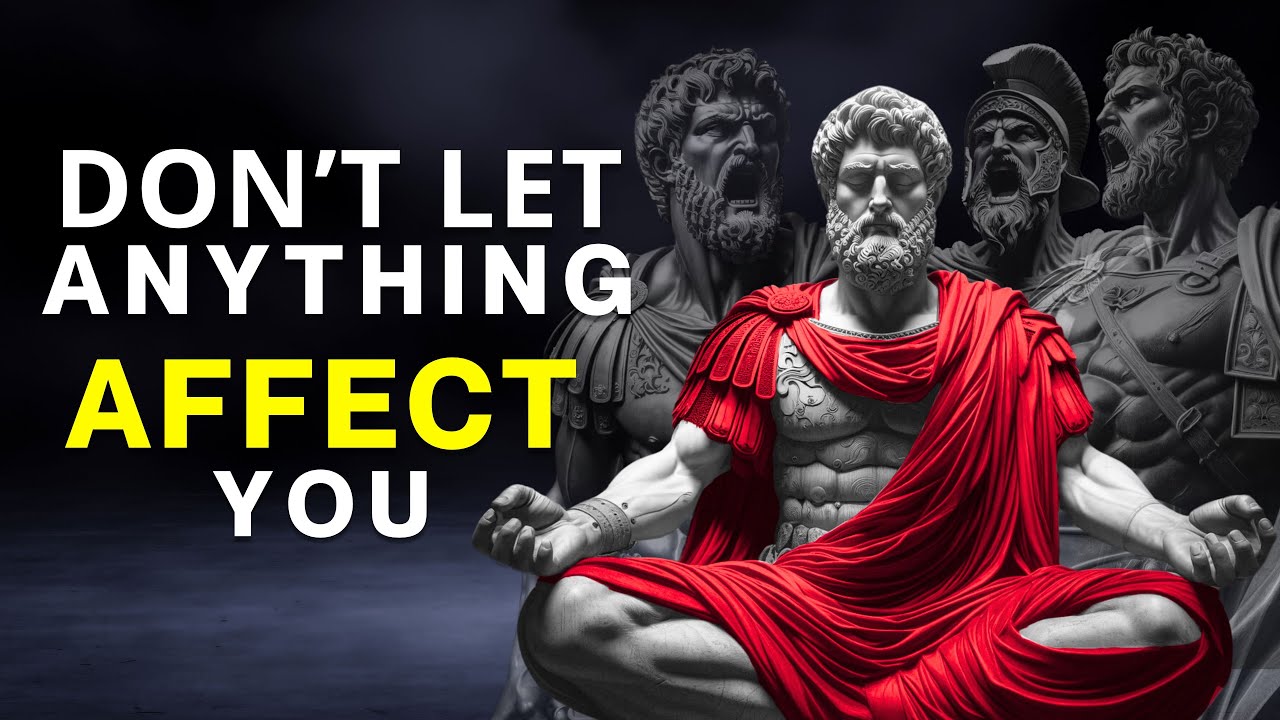 The STOIC SECRET to ACT like NOTHING BOTHERS YOU | Stoicism