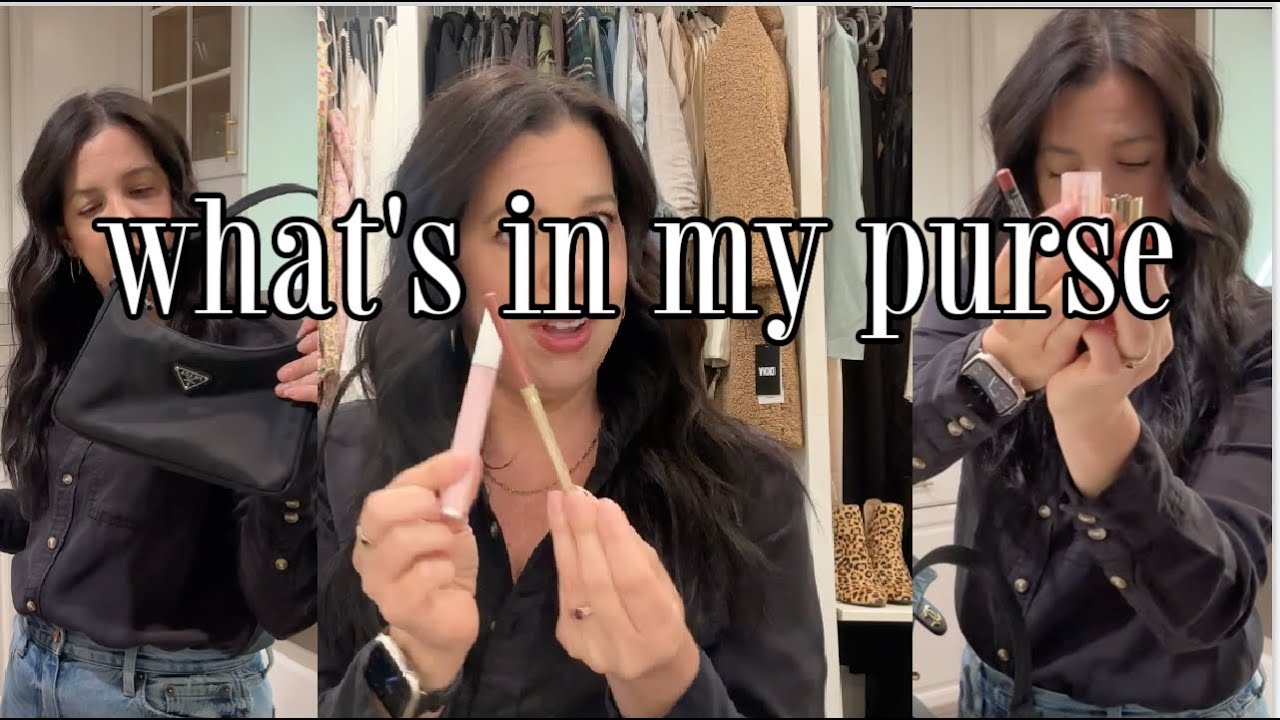 what's in my purse?? | Katie LeBlanc
