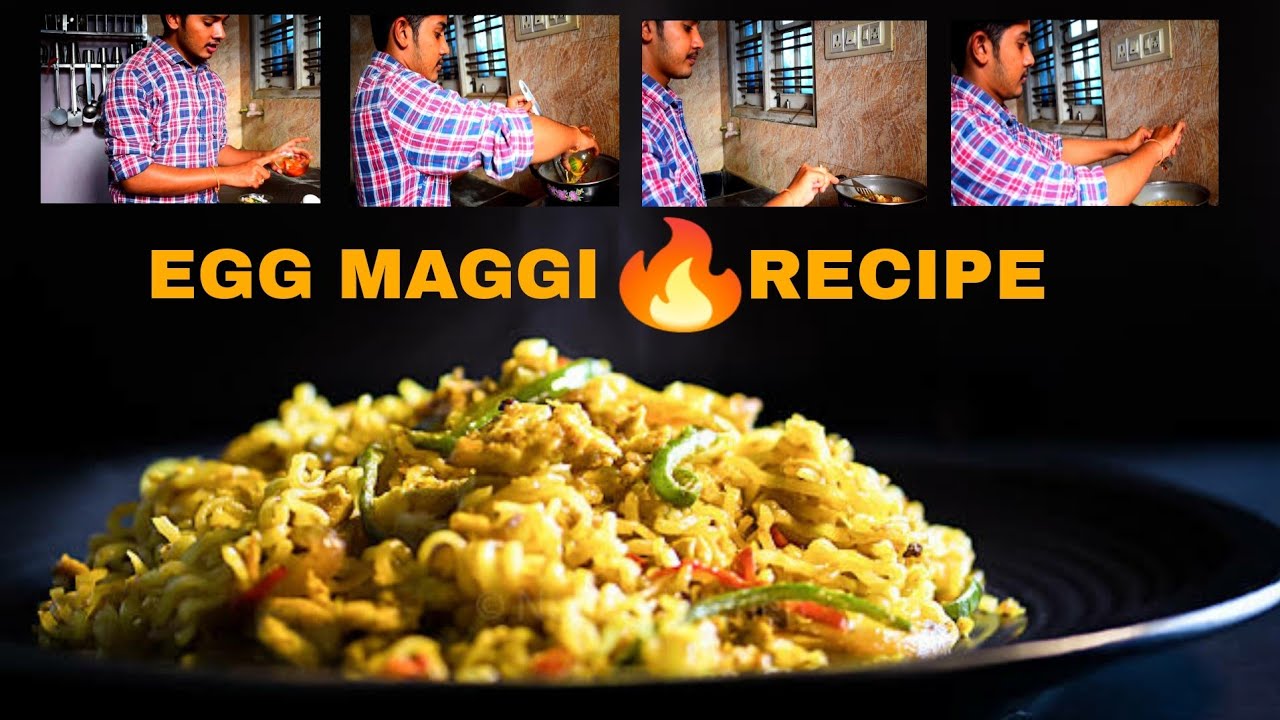 Simple || EGG MAGGI || Recipe ❤️