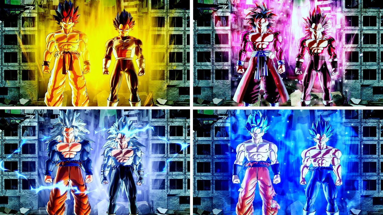 Сборник слияния Гоку и Вегеты — моды Dragon Ball Xenoverse 2