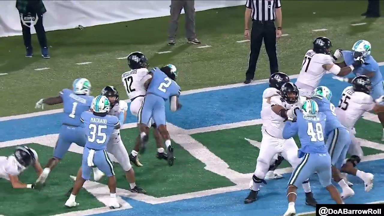 (AAC CCG) UCF OL/Offense vs Tulane Defense (2022)
