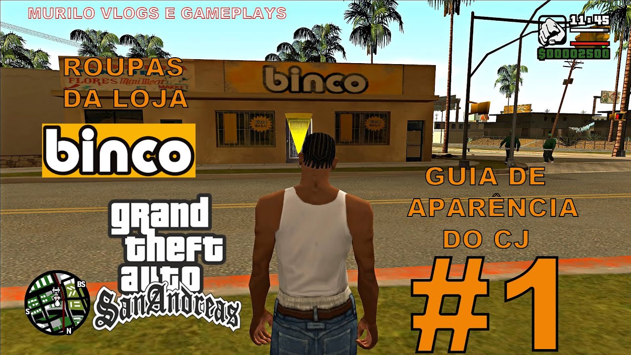 Guia de Aparência do CJ - Roupas - Loja Binco #1