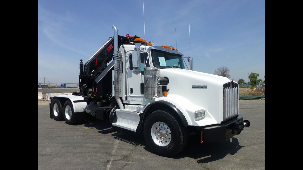2013 Kenworth T800 Hiab XS 622 Hipro 13 Ton Knuckle Boom