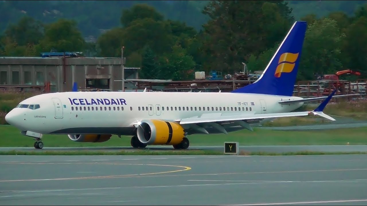 Plane Spotting Bergen Airport, Flesland 17th August 2018