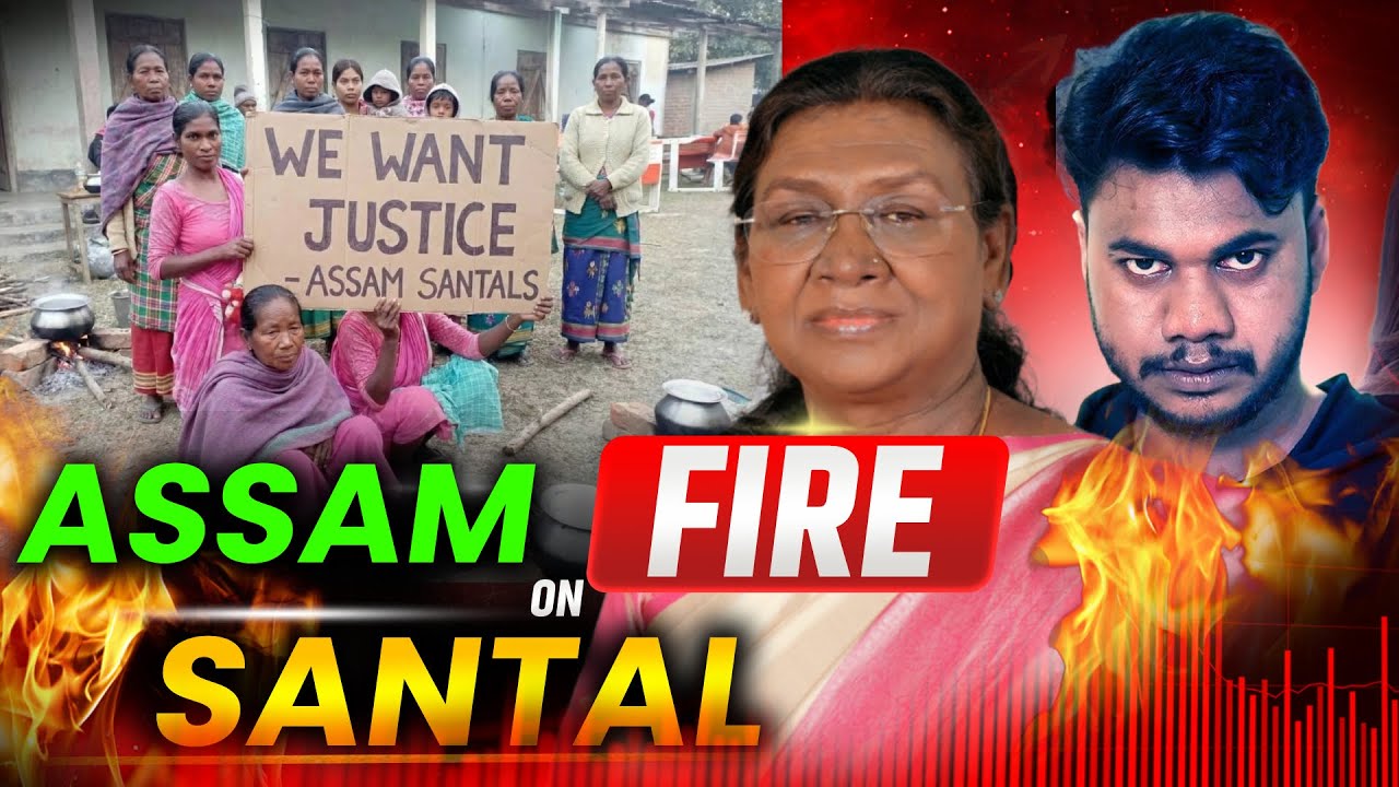 30 innocent Santali families of Assam are homeless and freezing in winter.