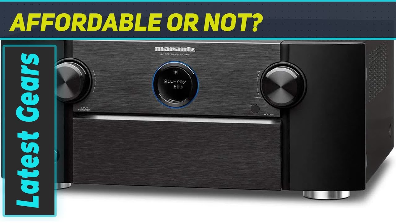 Unveiling the Marantz AV7706 - Elevate Your Home Theater Experience