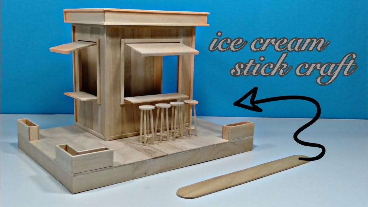 DIY Craft Ideas With Ice Cream Sticks | Miniature Craft