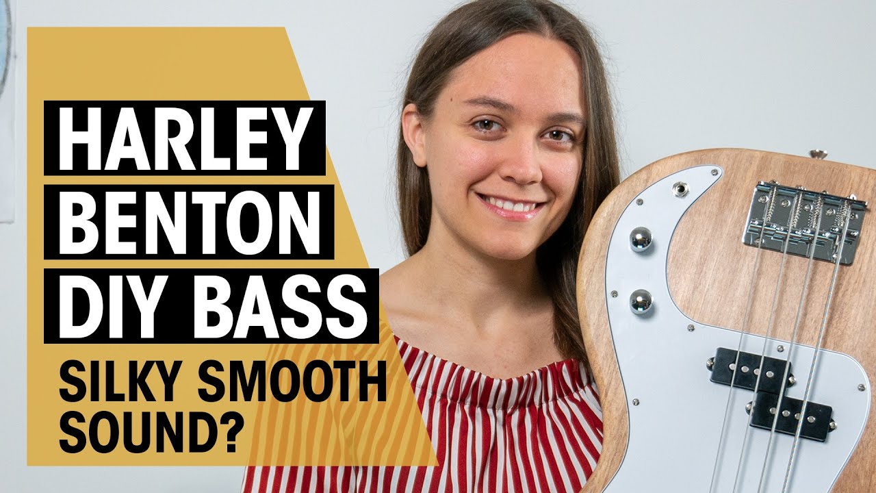 Silk Sonic - Leave The Door Open | Harley Benton DIY Bass | #DiyKitChallenge