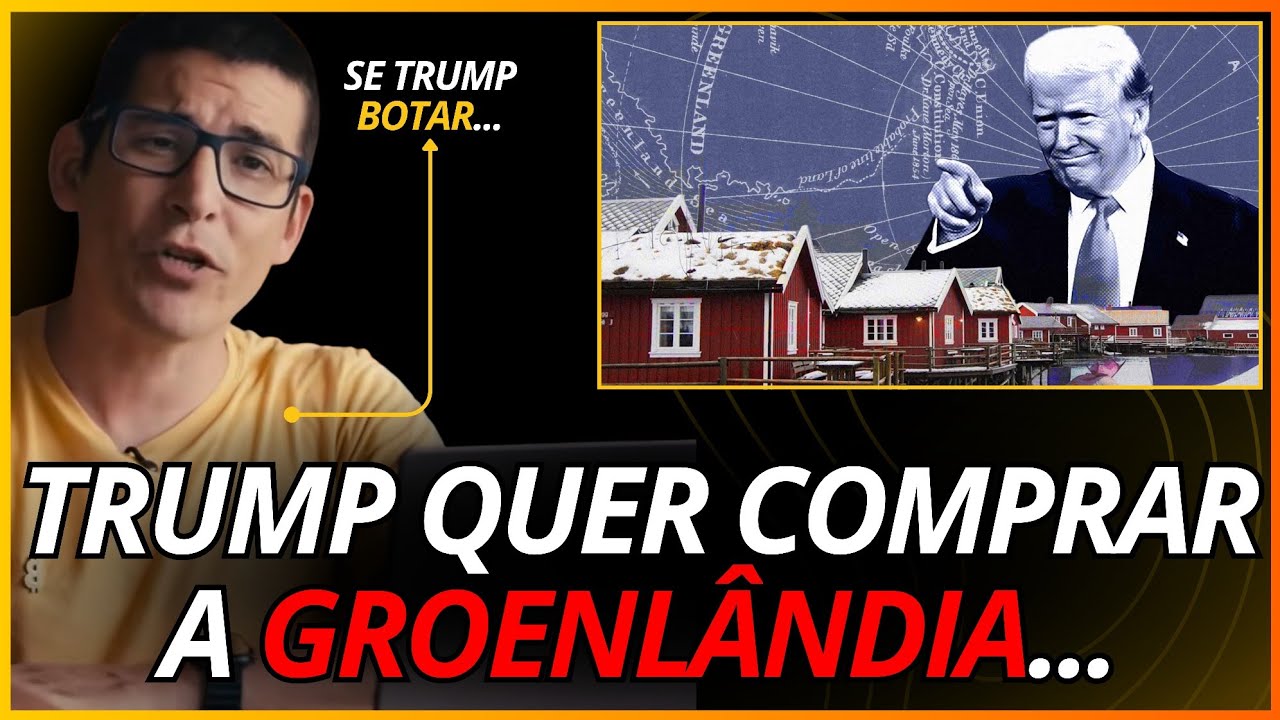 TREZOITÃO COMENTA SOBRE AÇÃO DE TRUMP NA GROENLÂNDIA...