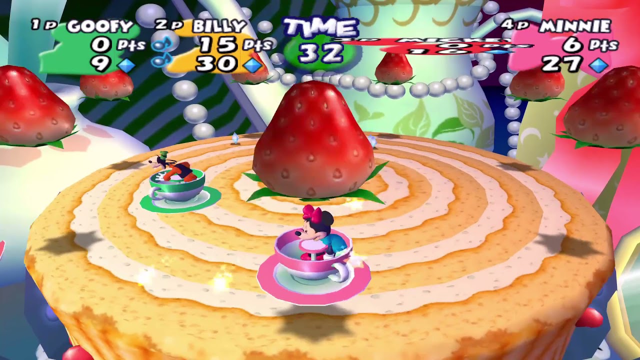 Disney's Party - Round and Round Minigame