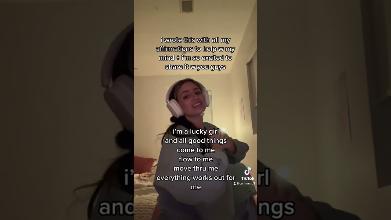 Lucky Girl Syndrome Affirmations - Carlina (Lucky Girl)