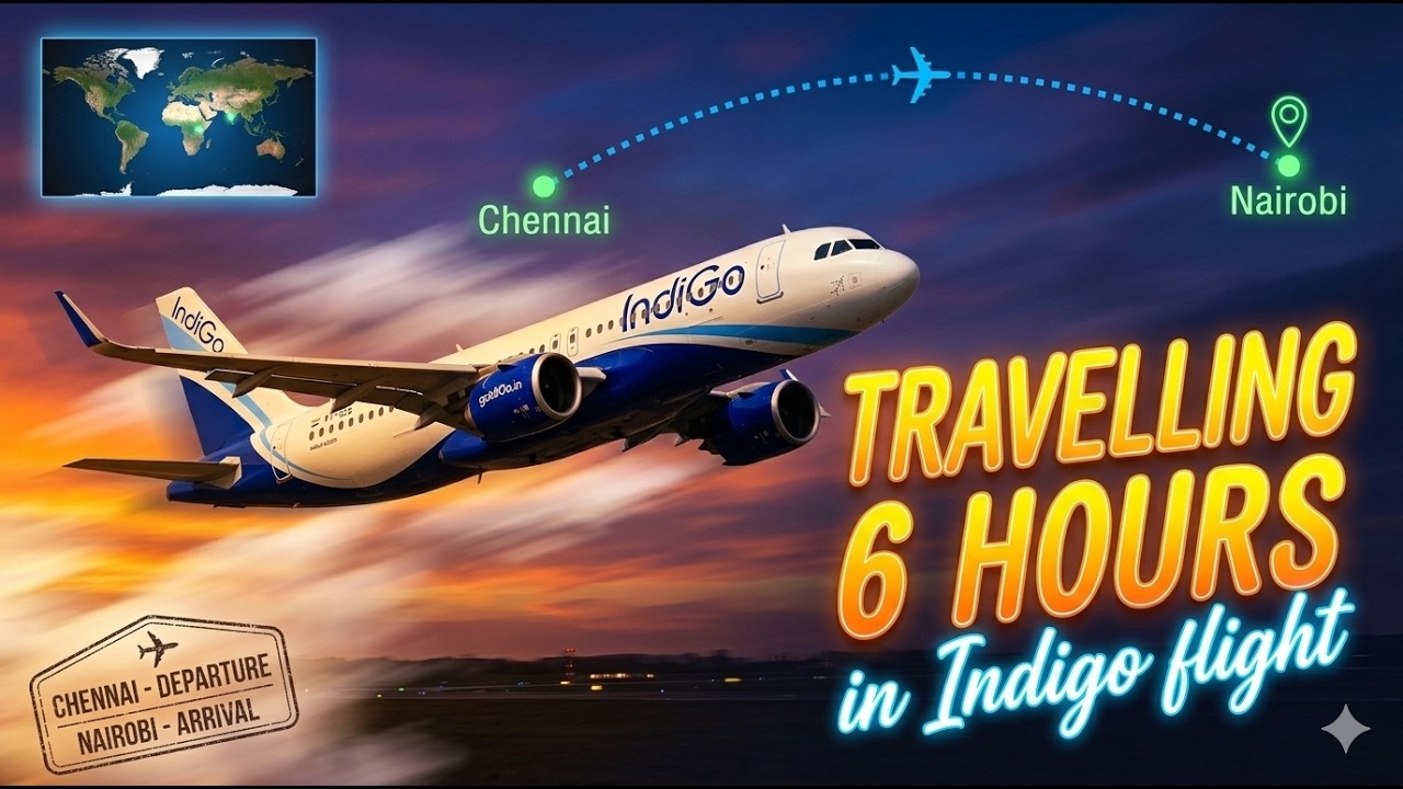 Chennai to Nairobi ✈️ | Complete Flight Travel Experience