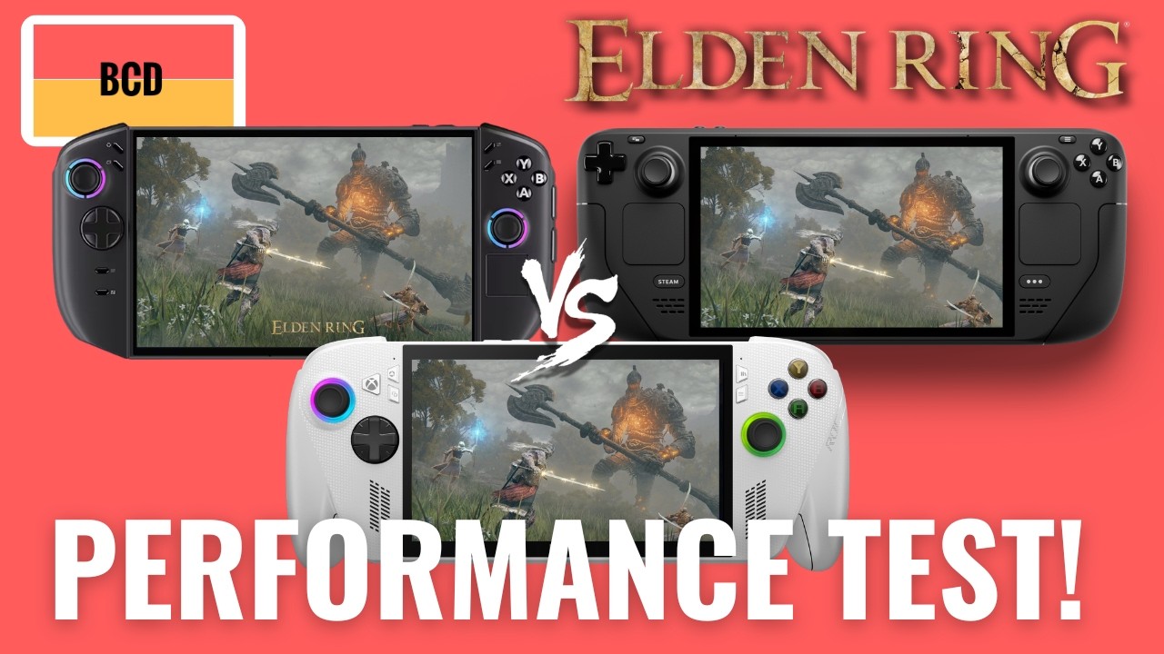 Elden Ring: Steam Deck против Xbox Ally против Legion Go 2 | Производительность + Оптимизация