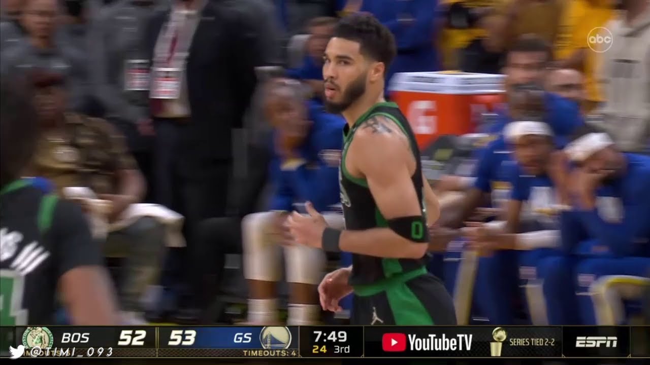 Jayson Tatum Highlights vs Golden State Warriors (27 pts, 10 reb, 4 ast) | 2022 NBA Finals G5
