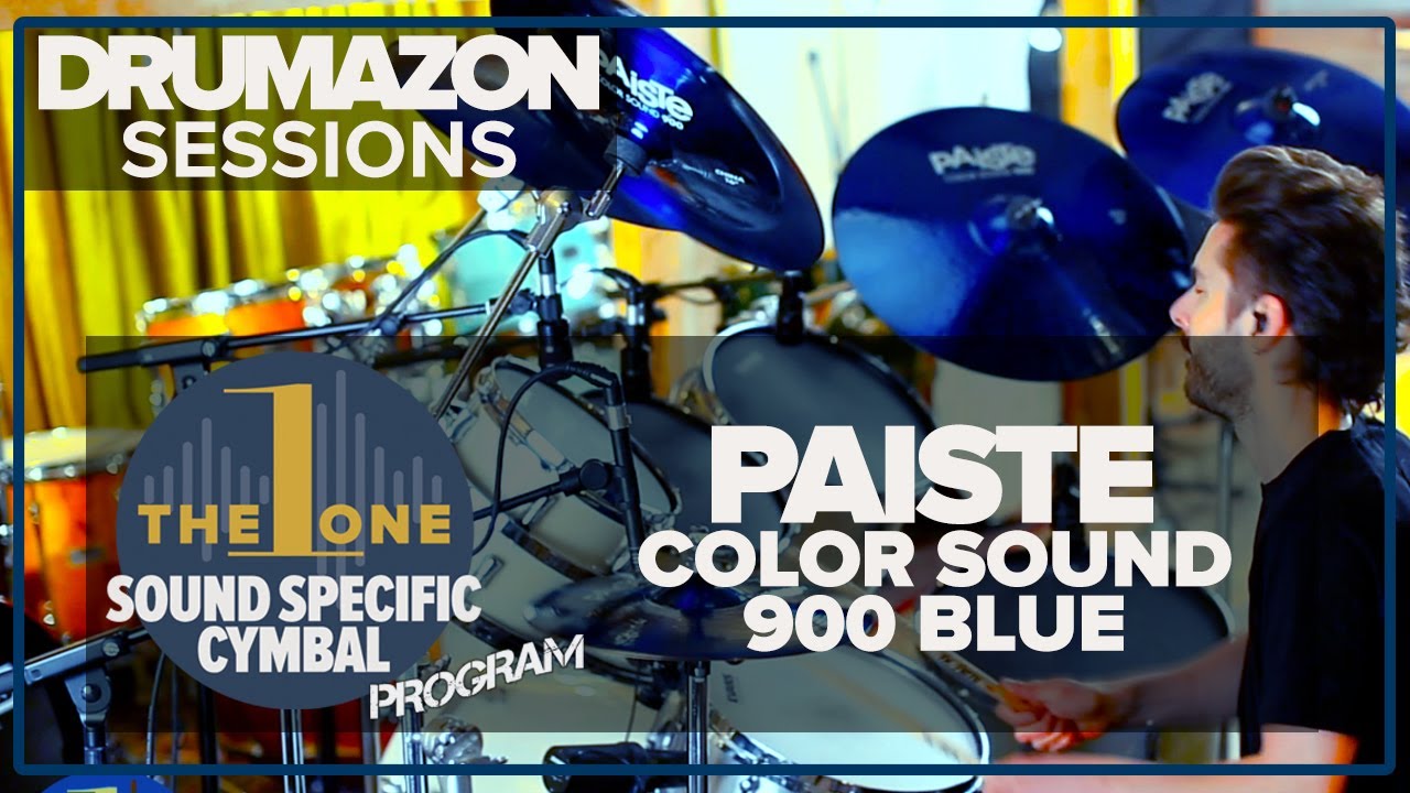 Paiste Color Sound 900 Blue Sound Specific Cymbal Demo, Pack 39 Serial No's 0305 to 0312