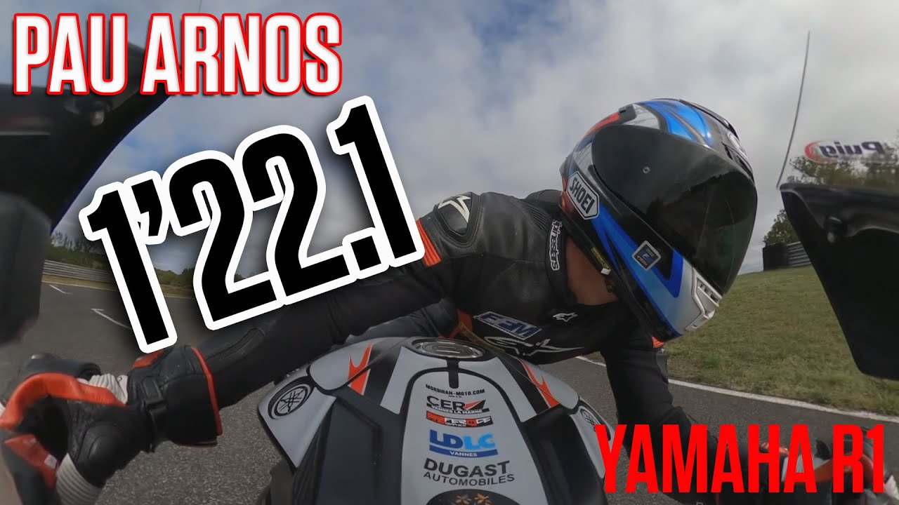Pau Arnos YAMAHA R1 1'22.1 Qualif Promo Master 2022