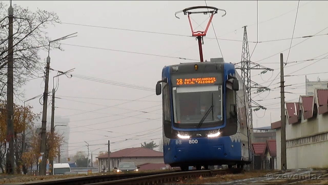 Киевский трамвай - Октябрь 2021 / Kyiv tram - Оctober 2021