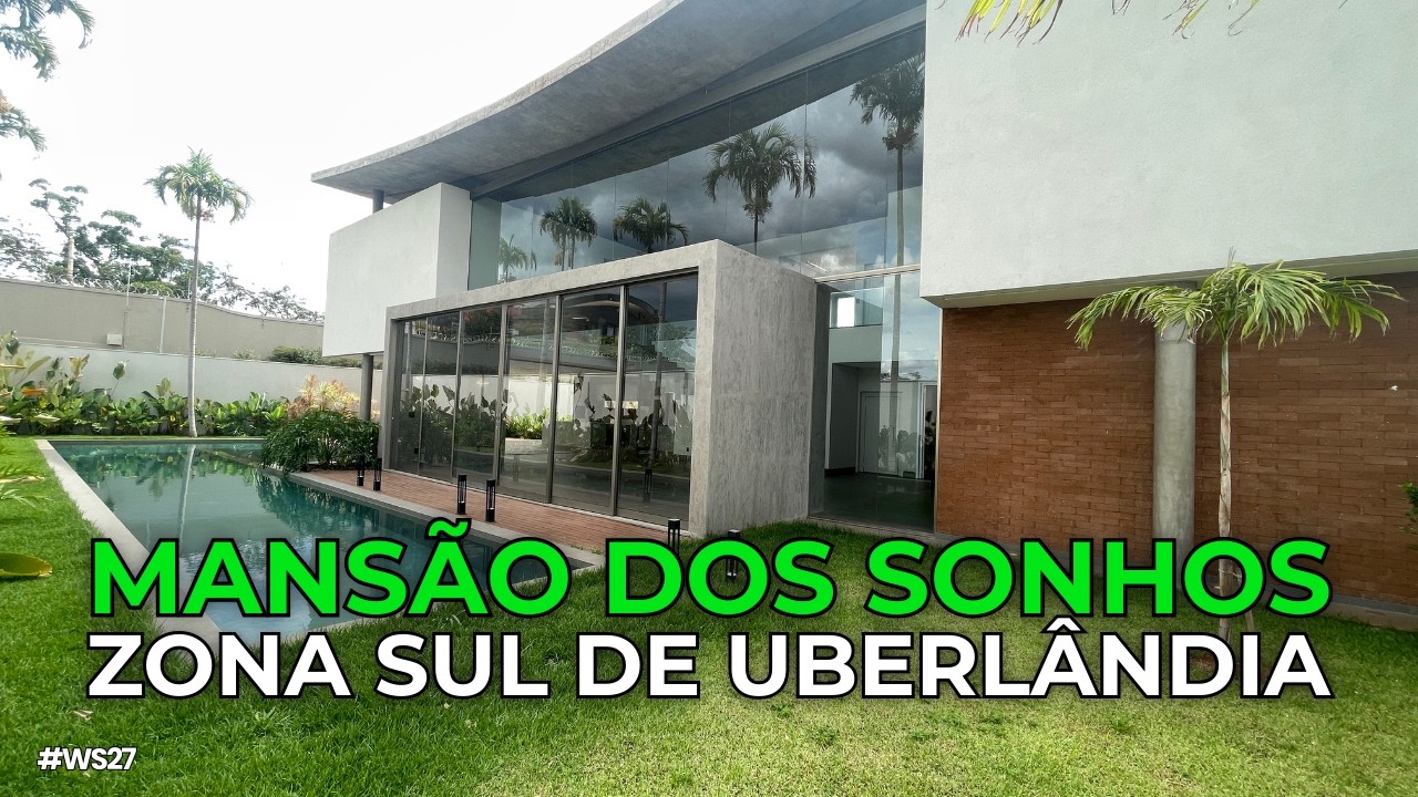 Essa Mansão de R$ 7,4 Milhões Vai Mudar Sua Visão de Luxo em Uberlândia