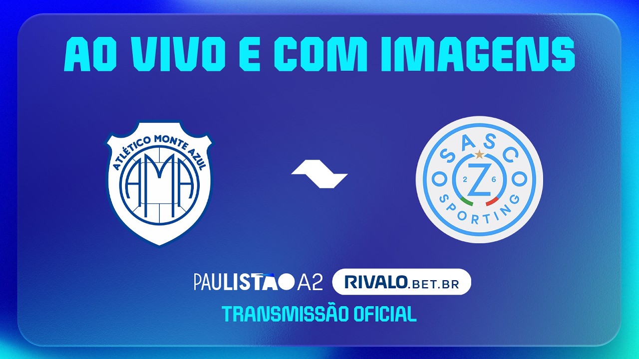 JOGO COMPLETO: MONTE AZUL X OSASCO SPORTING | RODADA 11 | PAULIST&Atilde;O A2 RIVALO 2026