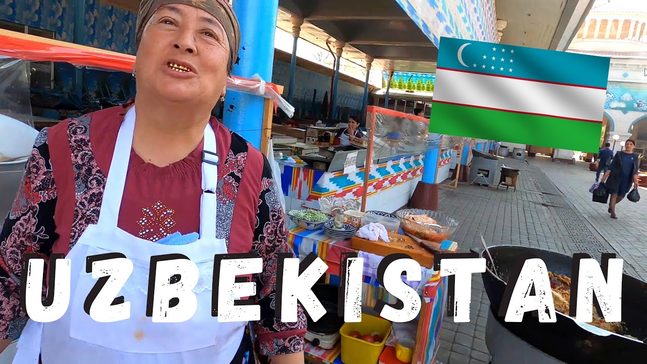WHY NOBODY VISITS THIS COUNTRY? - Uzbek Steet Food in CORSU BAZAAR in Tashkent, Uzbekistan | 2021