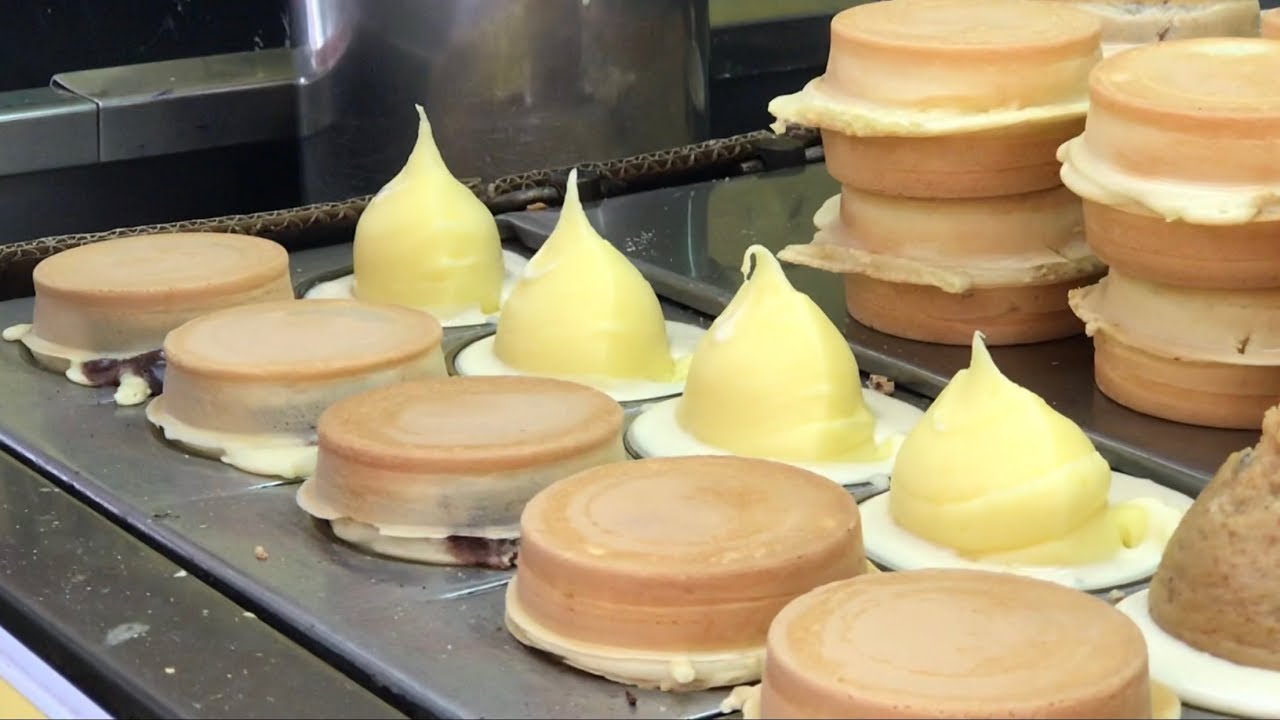 車輪餅(今川燒) - 台灣街頭美食 / Imagawayaki Cake in Taiwan
