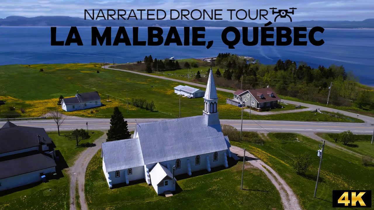 ⚜️La Malbaie, Québec 🌄✨ 4K Drone