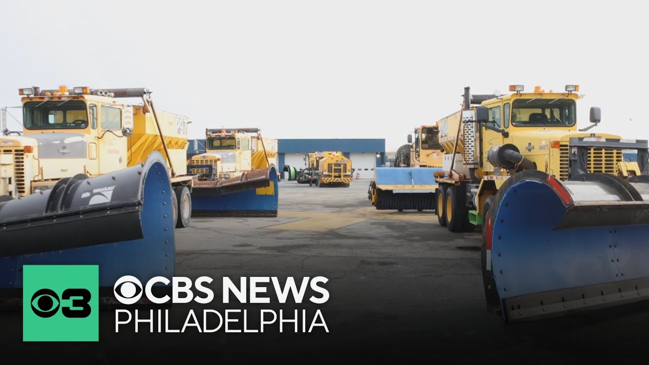 Winter storm cancels hundreds of flights at Philadelphia International Airport