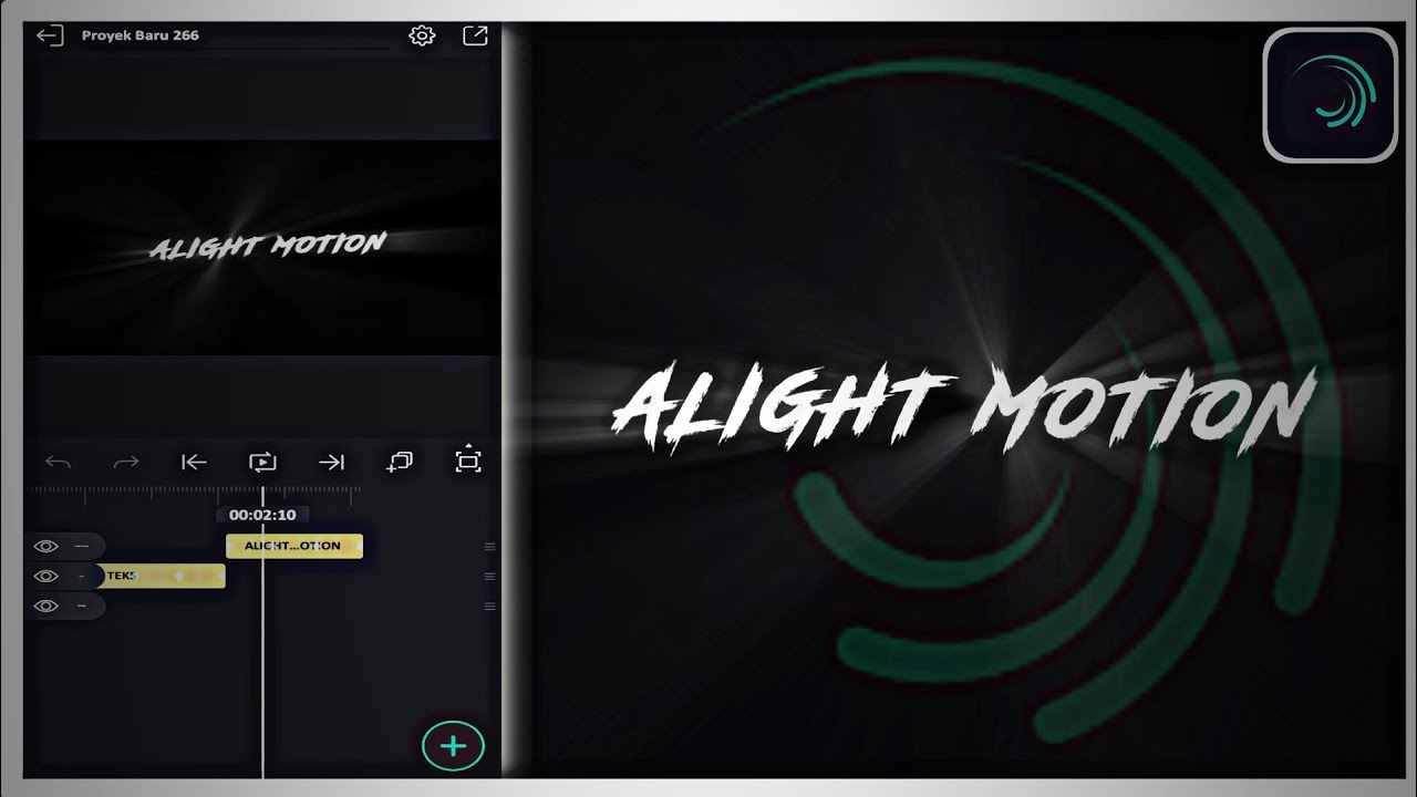 Tutorial Shake Teks Di Alight Motion